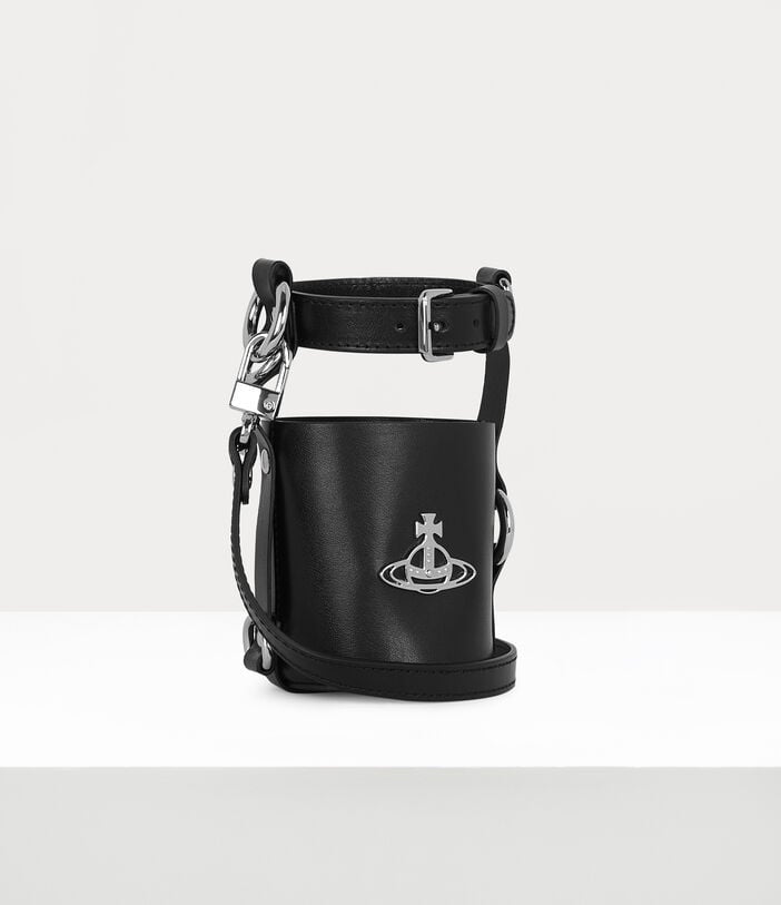 Vivienne Westwood STUDS OPEN WATER BOTTLE HOLDER